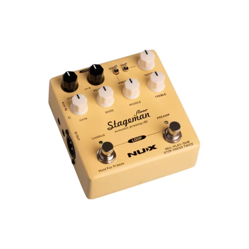 Nux NAP-5 Stageman Floor Предусилитель для акустической гитары