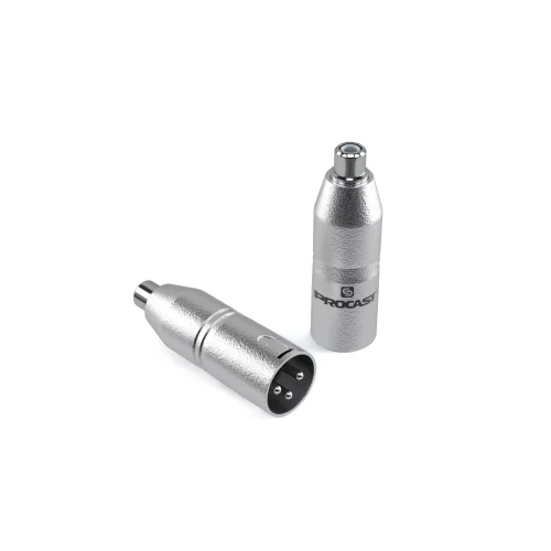 PROCAST cable A-XLRm/RCAf Адаптер XLR (male) / RCA (female)