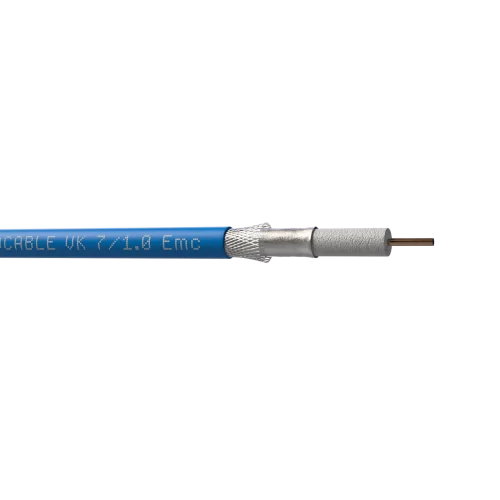 Percon VK 7/1.0 EMC FRLSHF CCA Коаксиальный видеокабель 75 Ом (12G-SDI), AWG 18, без галогенов, версия Cca