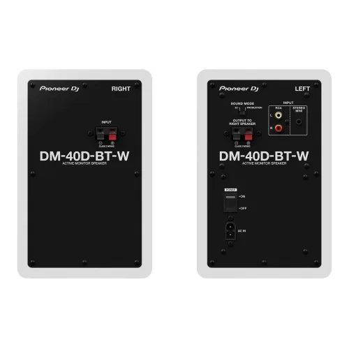 Pioneer DM-40D-BT-W Студийные мониторы, 4", Bluetooth (пара)