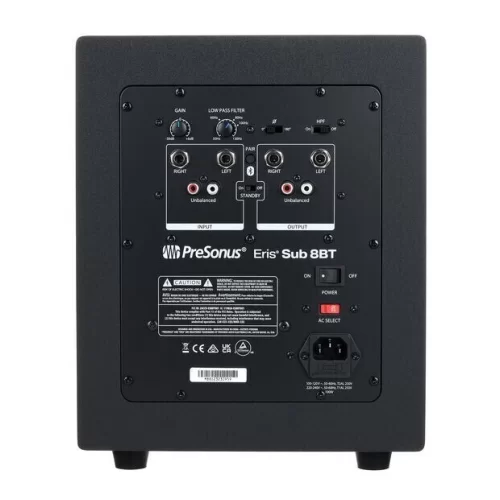 PreSonus Eris Sub8 BT Студийный сабвуфер, 8", 100Вт.