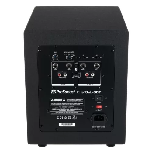 PreSonus Eris Sub8 BT Студийный сабвуфер, 8", 100Вт.