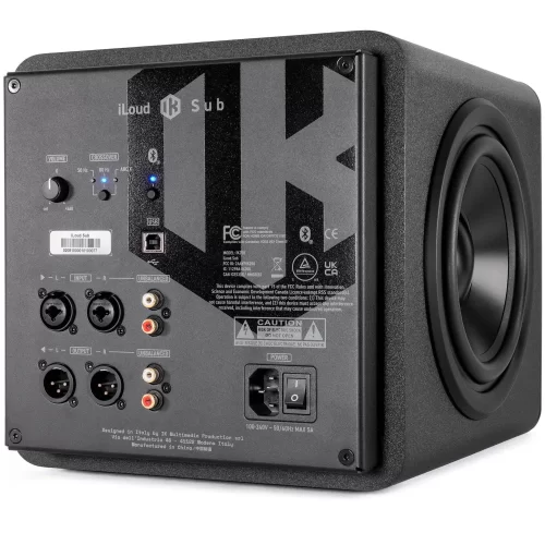 IK Multimedia iLoud Sub Студийный сабвуфер, 160 Вт., 6,5", Bluetooth