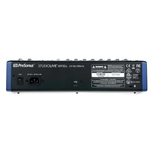 PreSonus StudioLive AR12C 12-канальный микшер, FX, MP3, Bluetooth, REC