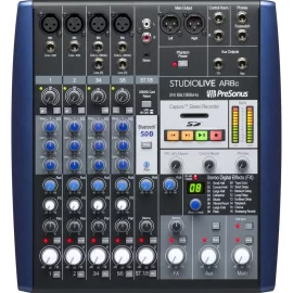 PreSonus StudioLive AR8C 8-канальный микшер, FX, MP3, Bluetooth, REC