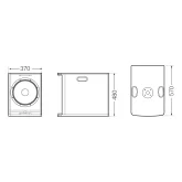 Prestel ASW-12A Активный сабвуфер, 800+2х400 Вт., 12"