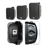 Proaudio MS-4B Трансляционный громкоговоритель, IP54, 20/10/5/2.5 Вт/100 В, 40 Вт/8 Ом, 4"+1"