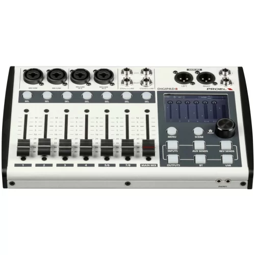 Proel DIGIPAD8 Цифровой компактный микшер, Bluetooth