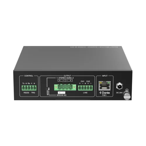Qtex QAA DA230 Усилитель мощности, 2х30 Вт., Dante, PoE