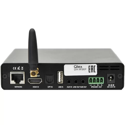 Qtex QAA WF260P Усилитель мощности, 2х60 Вт., интернет-радио, Wi-Fi, Bluetooth