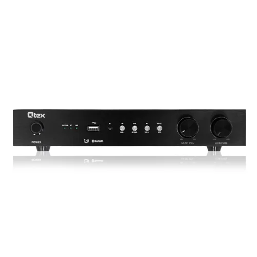 Qtex QAA WFAMP460 Микшер-усилитель, 4х60 Вт., 4 Ом., MP3, Wi-Fi, Bluetooth