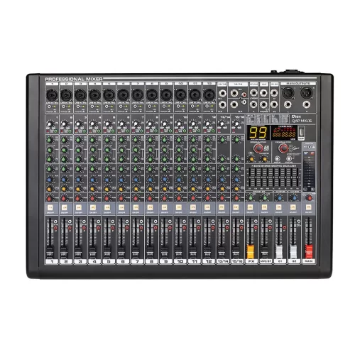 Qtex QAP MXL16 16-канальный микшер, FX, MP3