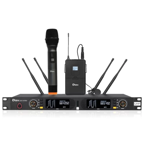 Qtex QAS NX960HmixL Радиосистема с ручным и петличным микрофонами