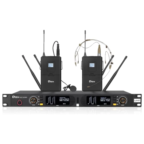 Qtex QAS NX960LmixHS Радиосистема с петличным и головным микрофонами