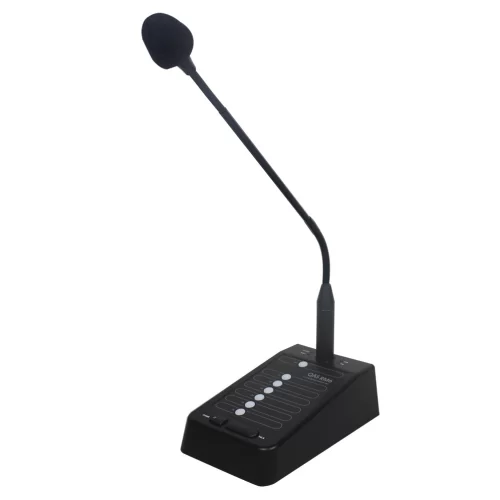 Qtex QAS RM6 Пейджинговый микрофон для 6 зон с регулировкой громкости