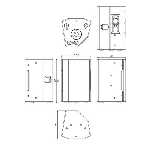 RFIntell HD8 Пассивная АС, 300 Вт., 8"