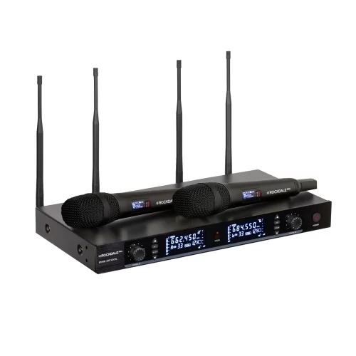 Rockdale Pro Stage 220 BK Vocal Радиосистема с двумя ручными микрофонами