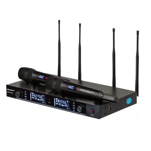 Rockdale Pro Stage 220 BK Vocal Радиосистема с двумя ручными микрофонами