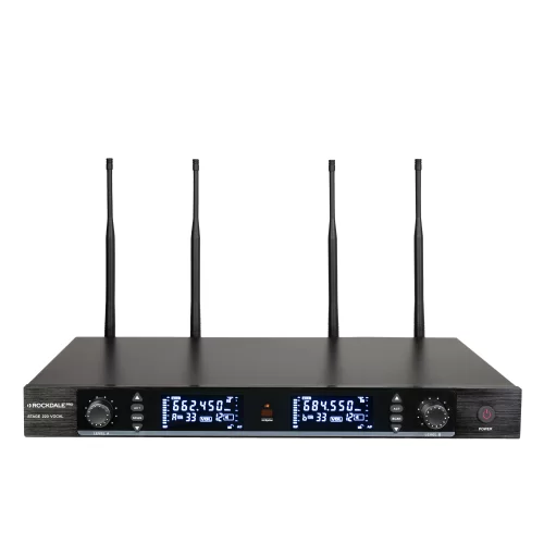 Rockdale Pro Stage 220 BK Vocal Радиосистема с двумя ручными микрофонами