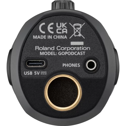 Roland Go:Podcast Конденсаторный USB микрофон для стриминга
