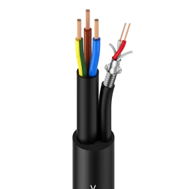 Roxtone PDC015 Кабель комбинированный, 3x1,5 мм2 + 2x0.22мм2