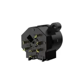 Roxtone RC6FS Комбинированный панельный разъем XLR 3P мама + 6,3мм. Стерео Jack, с замком, под пайку