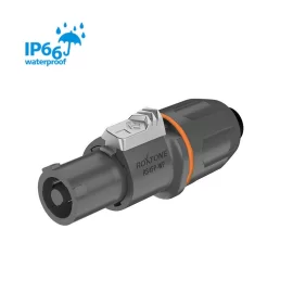 Roxtone RS4FP-WP-Orange Разъем Speakon, 4-контактный, "мама", IP66