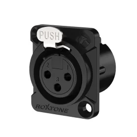 Roxtone RX3FDHD-BG Разъем XLR панельный мама 3-х контактный