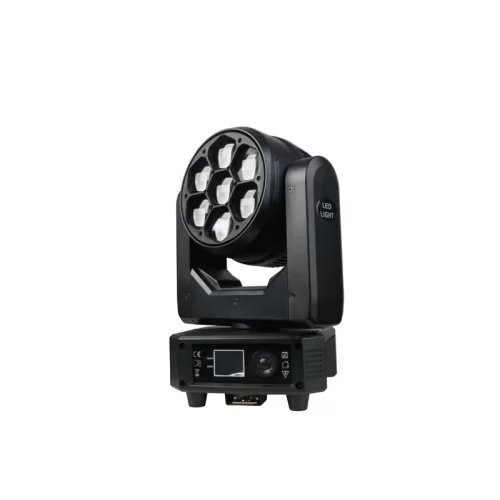 SK SPL-LED-M740 EYE II Вращающаяся голова Wash, 7x40 Вт., RGBW, LED-кольцо