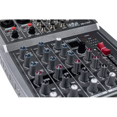 SVS Audiotechnik AM-4 DSP 4-канальный микшерный пульт, DSP эффекты, MP3, Bluetooth