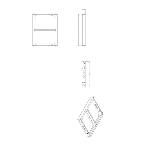 SVS Audiotechnik CASCADE 208A Flybar Рама для подвеса линейного масcива