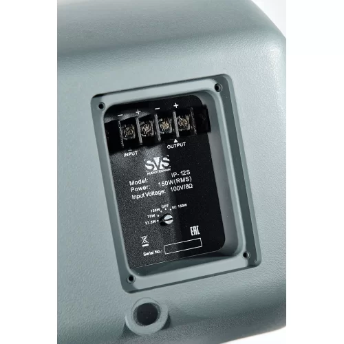 SVS Audiotechnik IP-12S Трансляционный сабвуфер, 50/100/200/300 Вт., 12", IP65