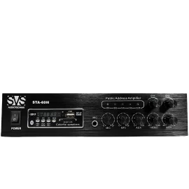 SVS Audiotechnik STA-60M Трансляционный микшер-усилитель, 60 Вт., МР3, FM, Bluetooth