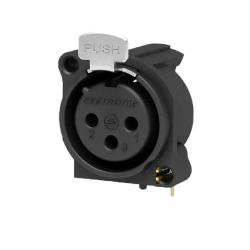Seetronic SCBDF3-H Панельный разъём XLR мама, 3pin