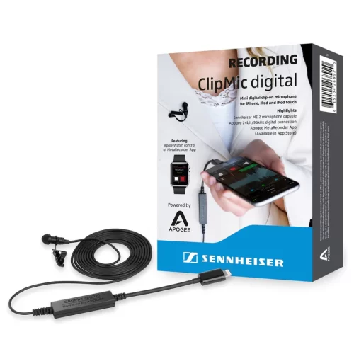 Sennheiser ClipMic Digital Петличный конденсаторный микрофон для Apple устройств