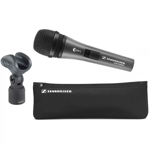 Sennheiser E 835 S Динамический вокальный микрофон с выключателем