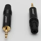 Shnoor STP3Х-G-B Кабельный разъем 3.5мм male, стерео