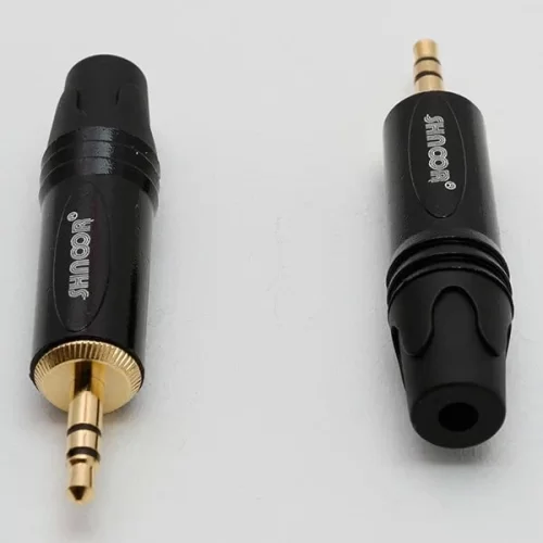 Shnoor STP3Х-G-B Кабельный разъем 3.5мм male, стерео