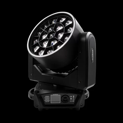 Show Glow SG1915WASHBR Вращающаяся голова Wash, 19x40 Вт., RGBW, LED-кольцо