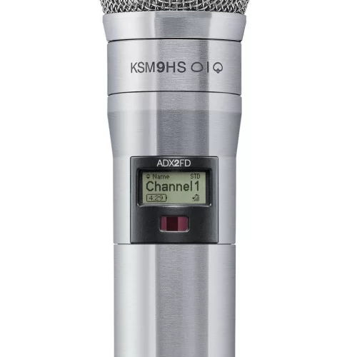 Shure ADX2FD/K9HSN Цифровой ручной передатчик с капсюлем KSM9