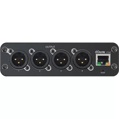 Shure ANI4OUT-XLR Аудиоинтерфейс Dante, 0x4