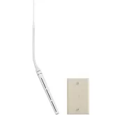 Shure MX202WP-A/MS Театрально-хоровой подвесной микрофон мини-пушка с предусилителем