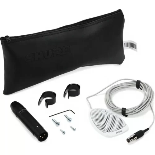 Shure MX391W-A/C Микрофон граничного слоя конденсаторный кардиоидный