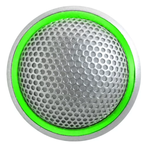 Shure MX395AL/C-LED Врезной микрофон в алюминиевой отделке, кардиоидный с LED индикацией