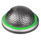 Shure MX395AL/C-LED Врезной микрофон в алюминиевой отделке, кардиоидный с LED индикацией