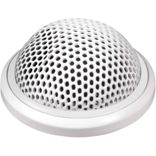 Shure MX395W/C Врезной микрофон в белой отделке, кардиоидный с разъемом XLR