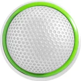 Shure MX395W/BI-LED Врезной микрофон в белой отделке, двунаправленный с LED индикацией