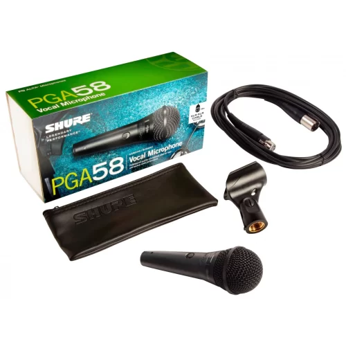 Shure PGA58-XLR кардиоидный вокальный микрофон