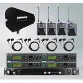 Shure PSM900 комплект на 4 приемника.