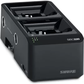 Shure SBC220-E Двухпортовое сетевое зарядное устройство